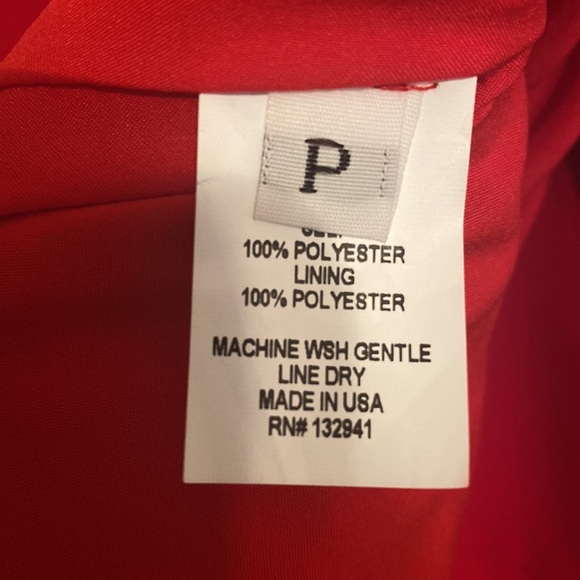 SOLD | Amanda Uprichard Red Dress - Picture 5 of 6